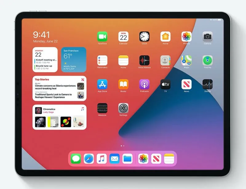 ویجت‌ها در iPadOS 14