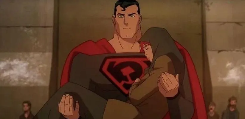 نمایی از انیمیشن سوپرمن