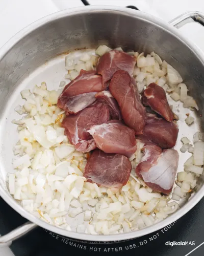 خورش گل کلم با گوشت