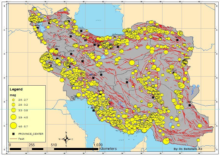 زمین‌لرزه‌های شش ماهه‌ی نخست 1399 در ایران