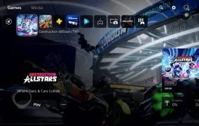 رابط کاربری پلی استیشن 5