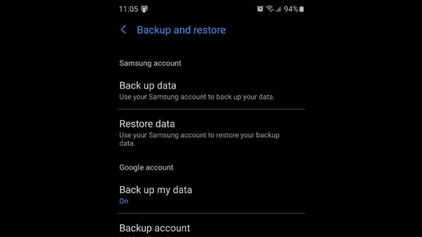 بکاپ گرفتن از گوشی موبایل اندرویدی