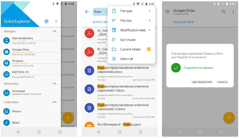 اپلیکیشن Solid Explorer