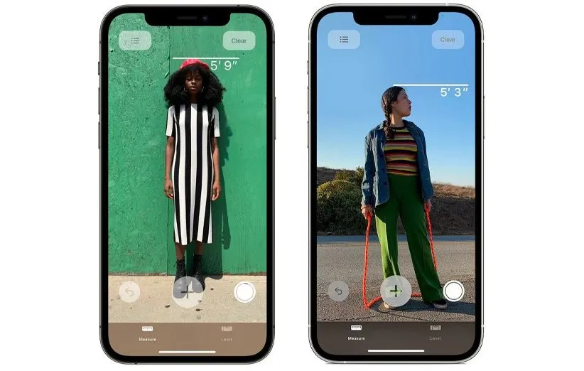 اندازهگیری قد با سنسور LiDAR