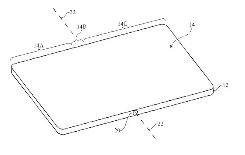آیفون تاشو با نمایشگر خود ترمیم