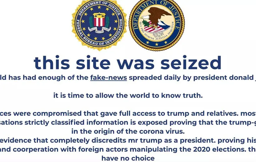 سایت کمپین انتخاباتی ترامپ هک شد