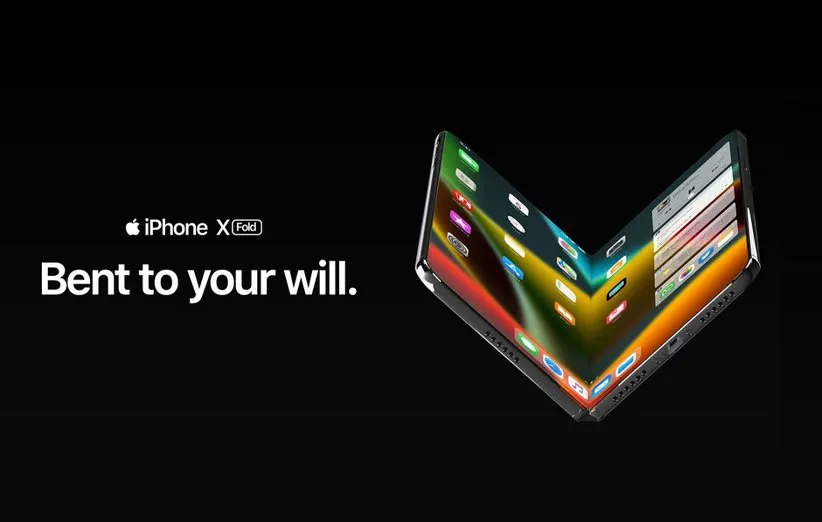 آیفون تاشو با نمایشگر خود ترمیم