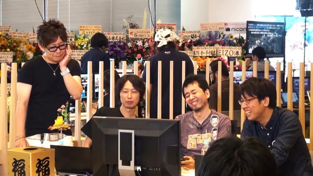 هیروشی تاکایی نائوکی یوشیدا تیم Final Fantasy 14