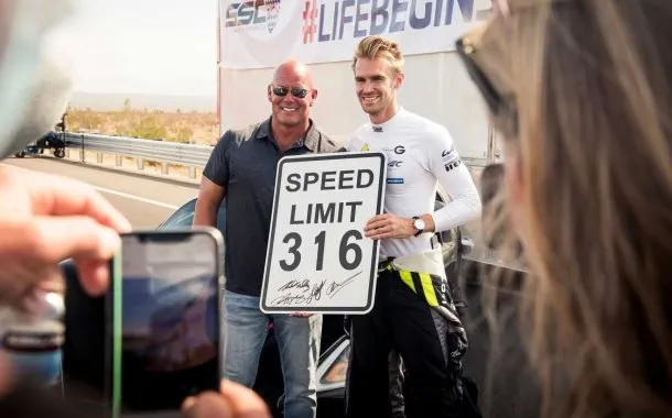 شکستن رکورد سرعت توسط تواتارا SSC