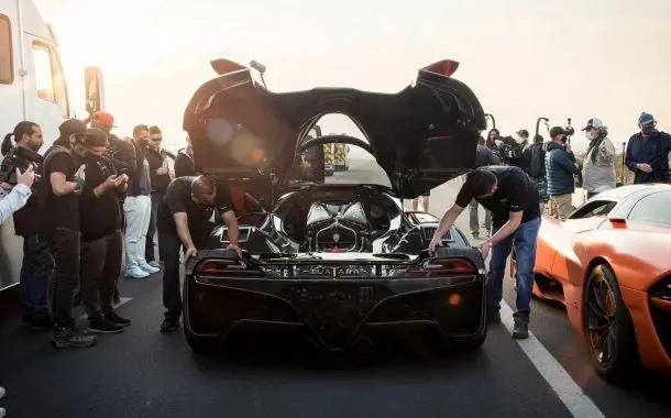 شکستن رکورد سرعت توسط تواتارا SSC