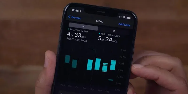 اپ Sleep در watchOS 7