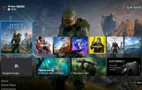 طراحی داشبورد ایکس‌باکس وان