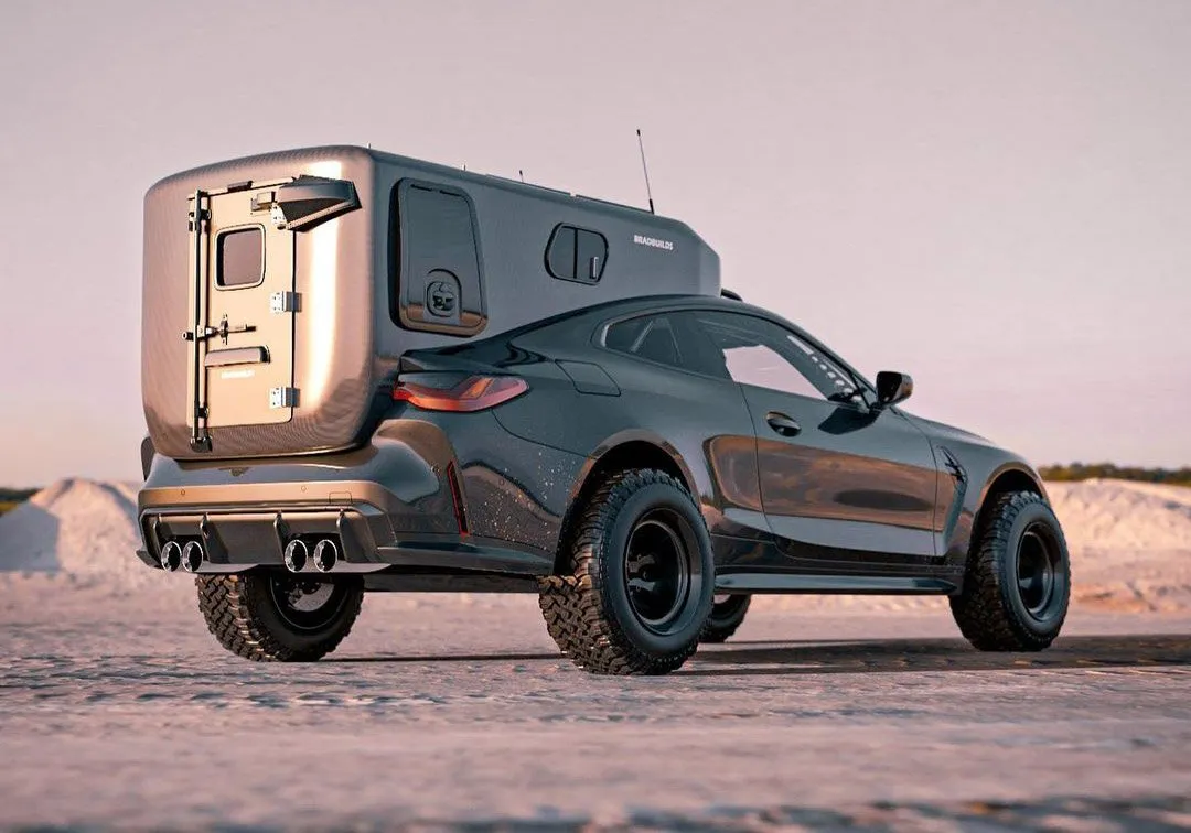 خودروی BMW M4 2021 آفرود