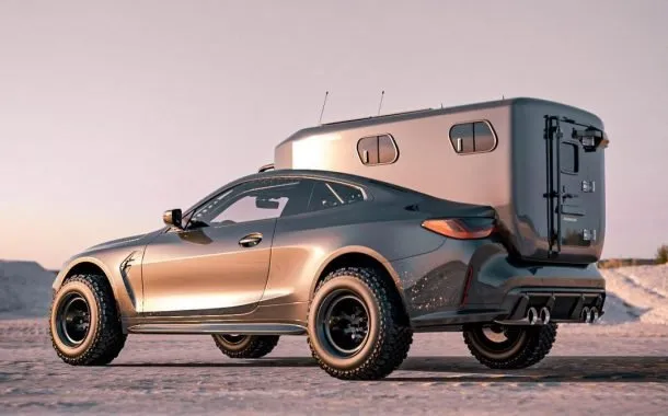 خودروی BMW M4 2021 آفرود