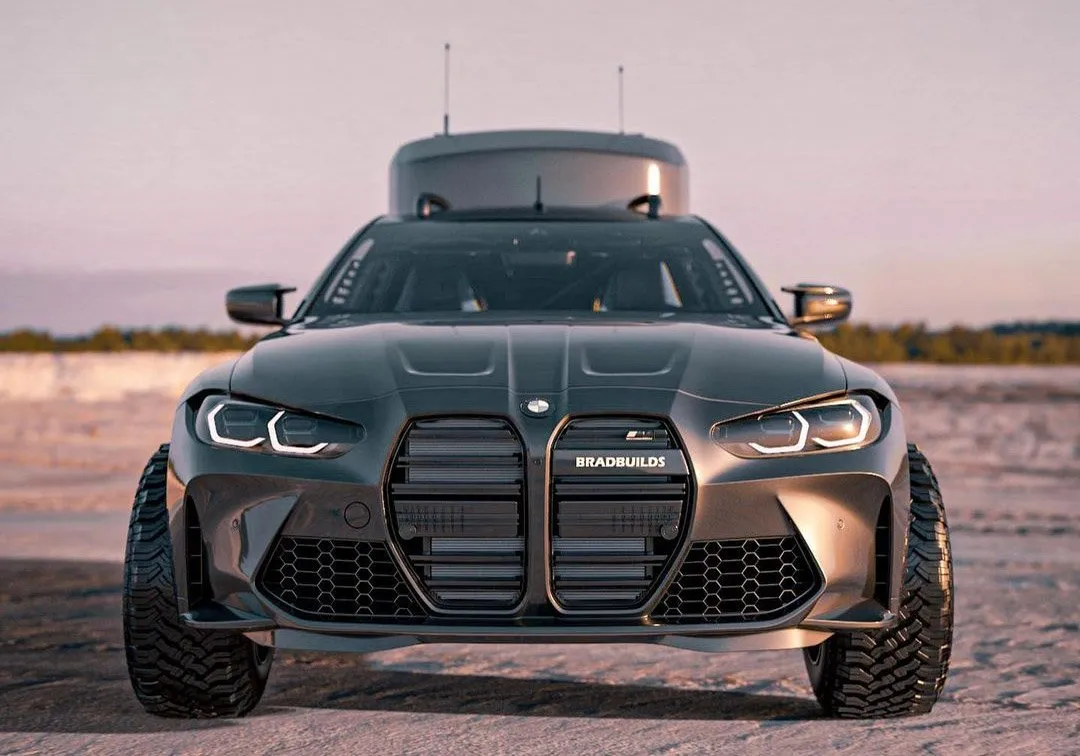 خودروی BMW M4 2021 آفرود