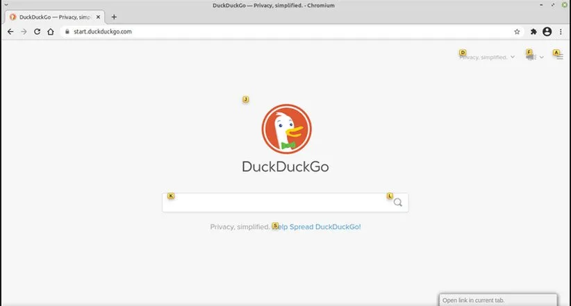 وب‌گردی بدون ماوس