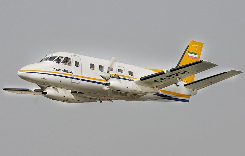 هواپیمای امبرائر EMB-110P1A پویا ایر از انواع مناسب برای استفاده در خطوط تاکسی هوایی