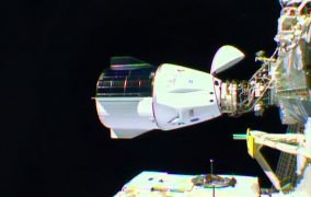 پیوستن کپسول کرو-1 دراگون به ایستگاه فضایی بین‌المللی