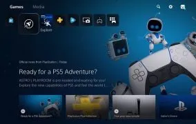 رابط کاربری PS5