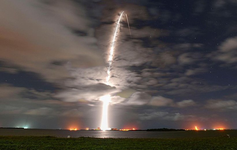 پرتاب شماره 100 موشک فالکون 9 اسپیس‌ایکس و قرار دادن سری دیگری از ماهواره‌های استارلینک در مدار