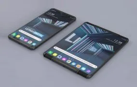 طرح مفهومی گوشی ال جی rollable