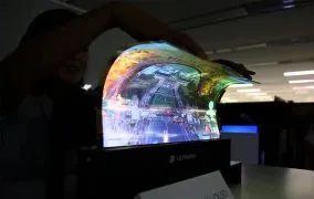 نمایشگر رول شونده ال‌جی