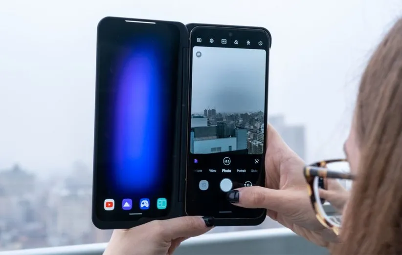 منوی دوربین گوشی ال جی V60