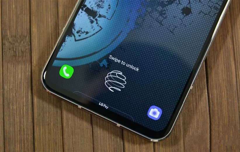 حسگر اثرانگشت ال جی V60