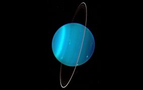نمایی از سیاره‌ی اورانوس