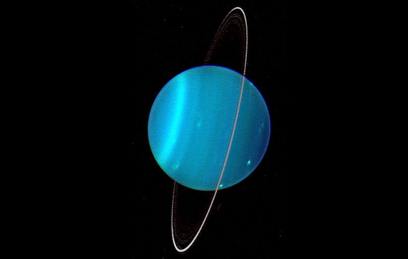 نمایی از سیاره‌ی اورانوس