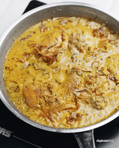 طرز تهیه خورش مرغ افغانی