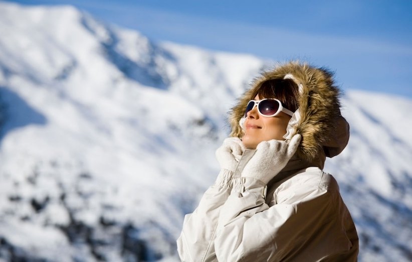 مراقبت از پوست در زمستان و استفاده از عینک آفتابی