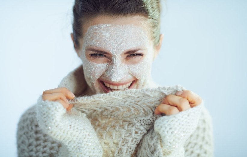 مراقبت از پوست در زمستان با لایه برداری