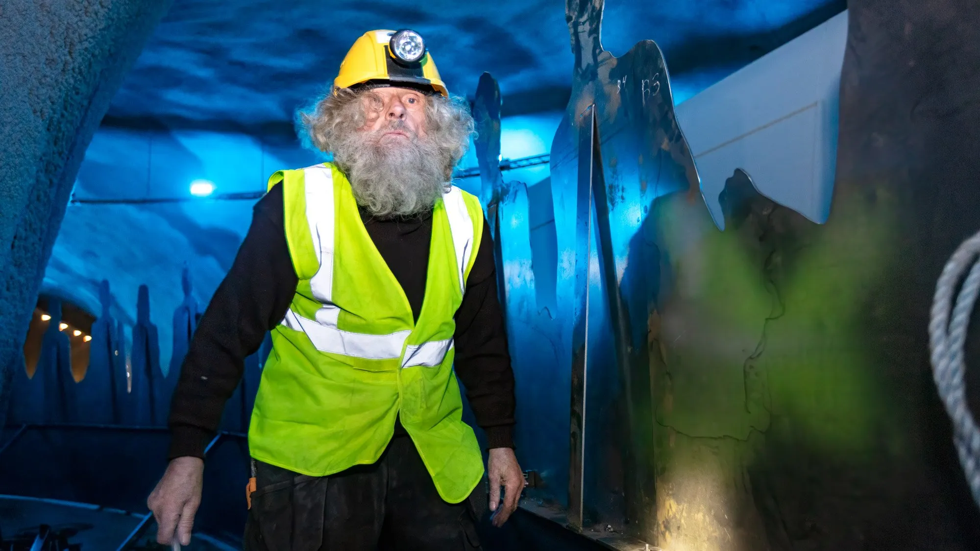 هنرمند مجسمهساز تونل زیردریایی دانمارک