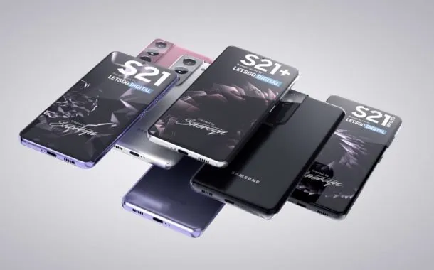 تصاویر مربوط به گوشی‌های سری گلکسی S21 سامسونگ