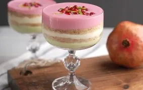 طرز تهیه دسر یلدایی چند رنگ