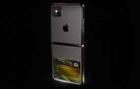 طرح مفهمومی آیفون تاشو