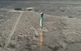 مأموریت NS-14 فضاپیما و کپسول نیو شپرد شرکت بلو اوریجین