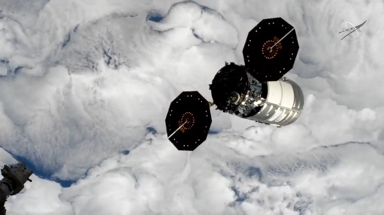 جدایی فضاپیمای سیگنوس NG-14 از ایستگاه فضایی بین‌المللی