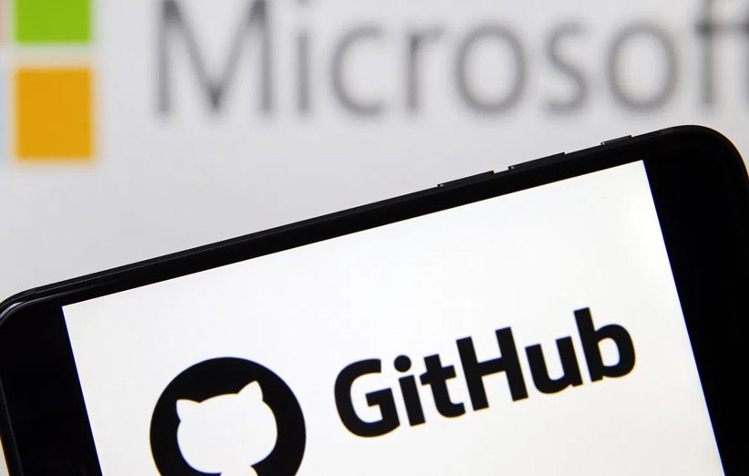 لوگوی گیت‌هاب به عنوان شرکت زیرمجموعه‌ی مایکروسافت