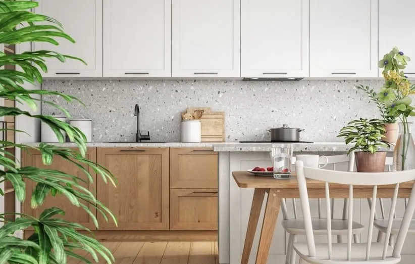 دکوراسیون آشپزخانه 2021 - عناصر ارگانیک