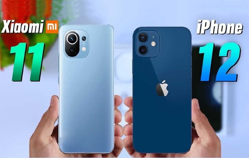 شیائومی Mi 11 و آیفون 12