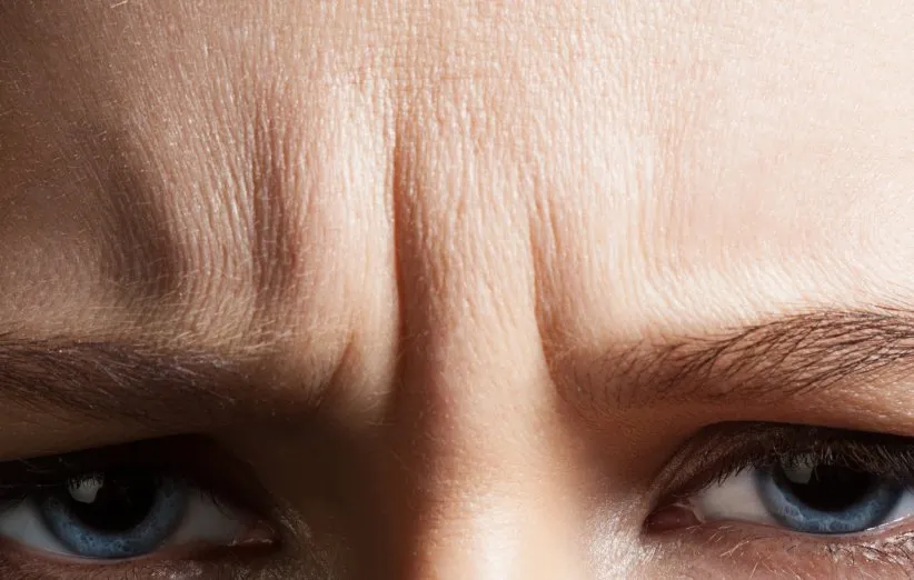 چین و چروک پیشانی