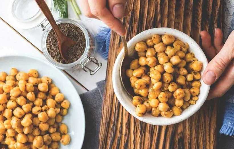 نخود برای ساخت عضله