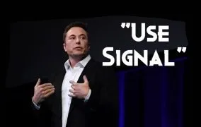 توصیه ایلان ماسک به استفاده از اپ سیگنال