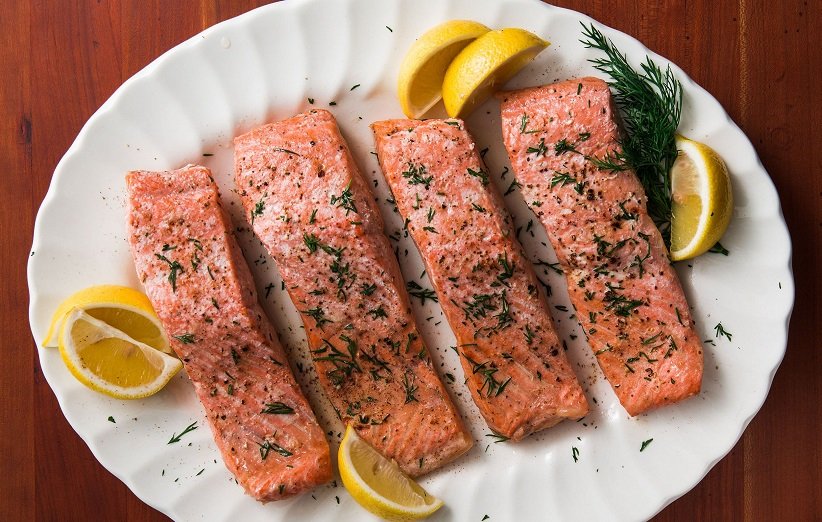 ماهی سالمون برای تقویت مغز