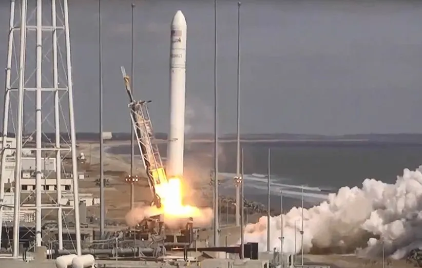 پرتاب فضاپیمای سیگنوس بر روی موشک آنتارس (Antares) نورثروپ گرامن