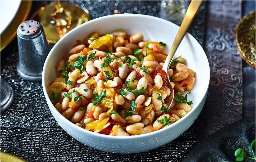 غذا با لوبیا