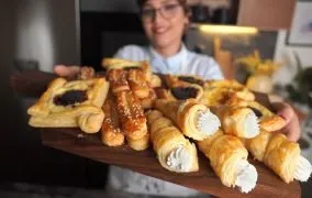 شیرینی با خمیر هزارلا