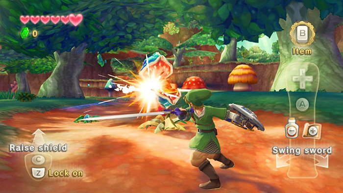 بازی Zelda Skyward Sword